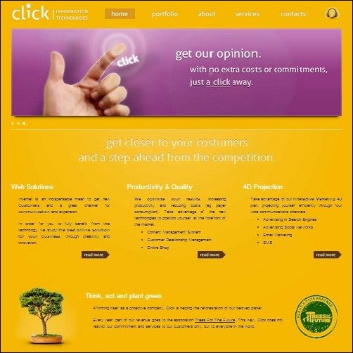 click