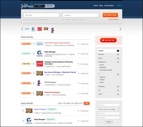 jobpress professional