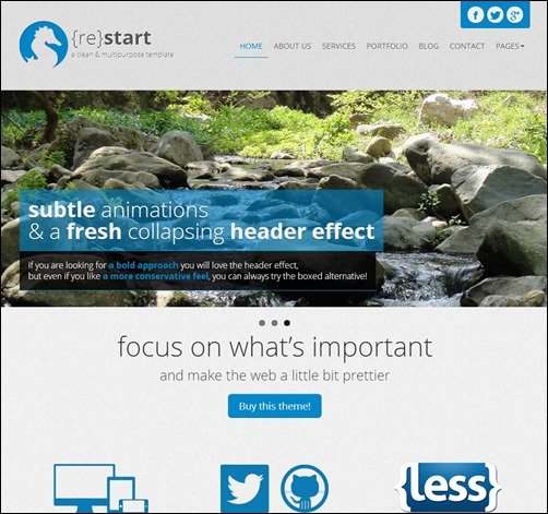 (re)START-bootstrap-templates