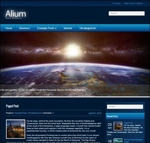 Alium-WordPress-Theme