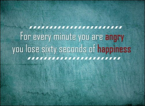 Angry and Happiness