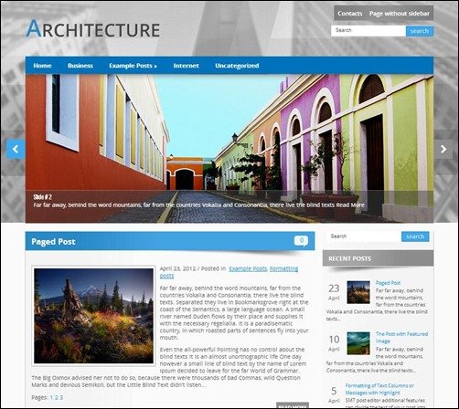 Architecture-WordPress-Theme