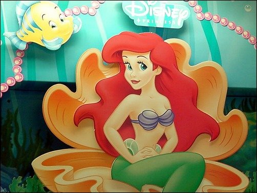 Ariel-Wallpaper-fairy-tale-illustrations