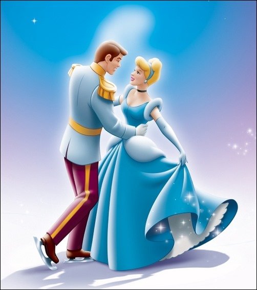 Cinderella-and-Prince-Charming-fairy-tale-illustrations
