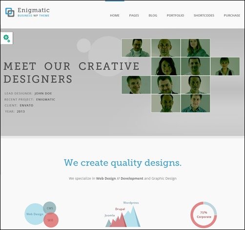 Enigmatic-new-wordpress-themes