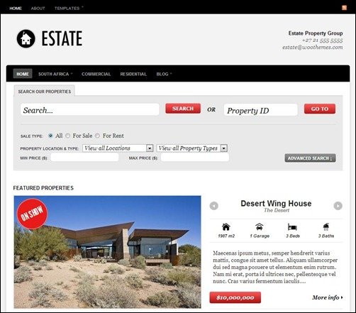 Estate-WordPress-Theme