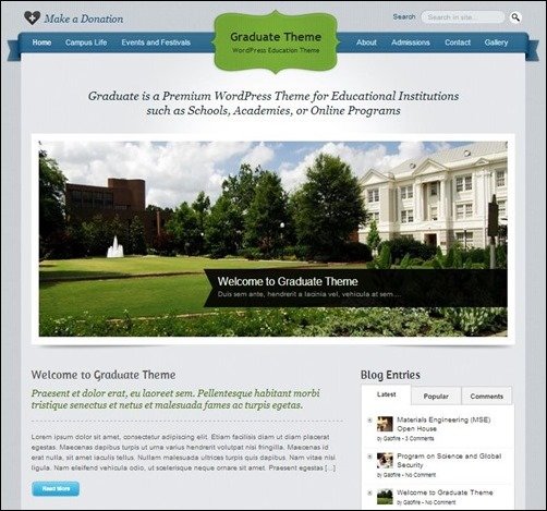 Graduate-WordPress