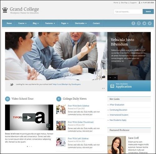 Grand-college-WordPress