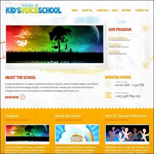Kids-Voice-WordPress