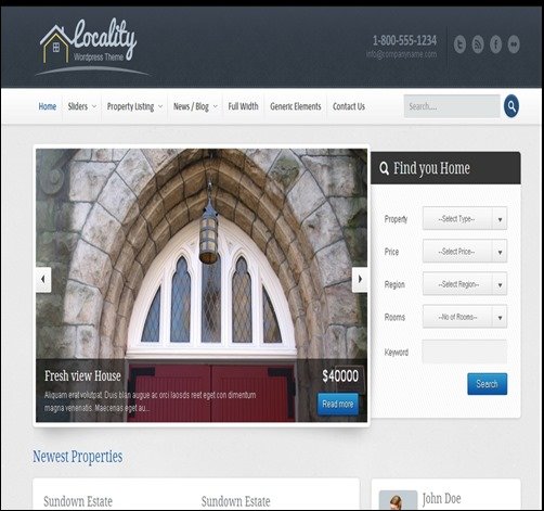Locality-real-estate-website-templates