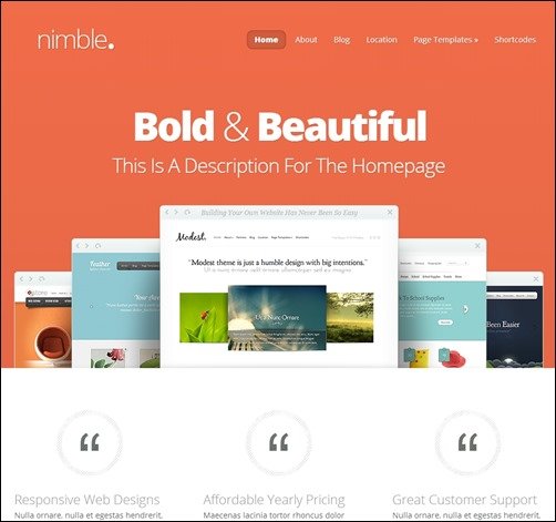 Nimble-latest-wordpress-themes