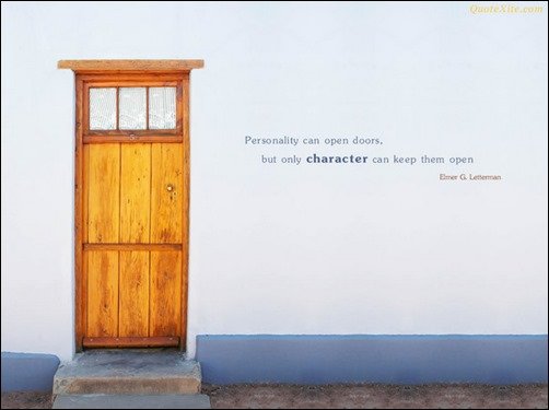 Personality and Character