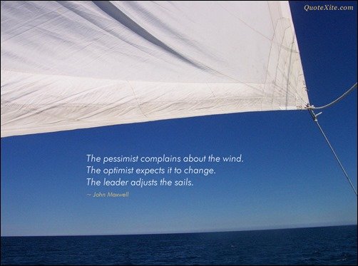 The Pessimist, The Optimist, and the Leader