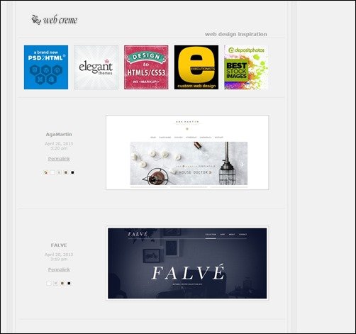 Web-Creme-web-design-gallery