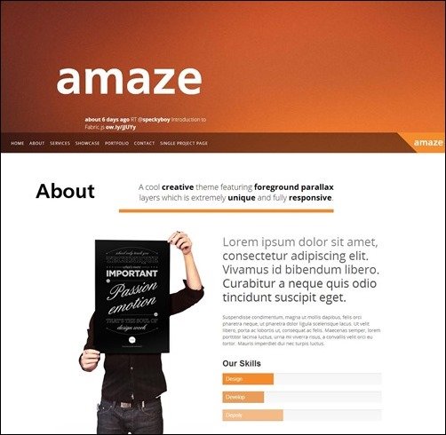 amaze html5 templates