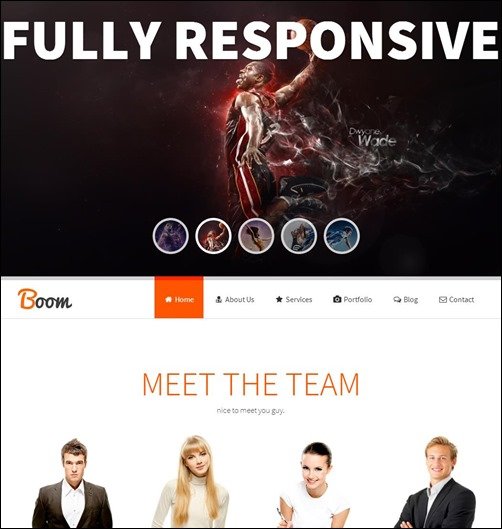 boom html5 templates