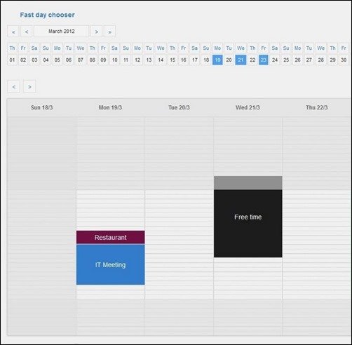 even jQuery date picker