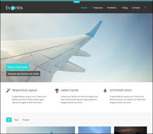 eventis html5 templates