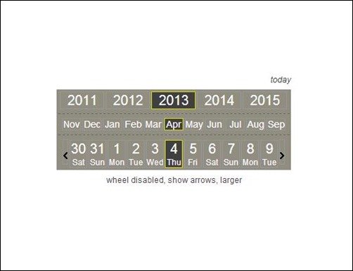 calendar picker 