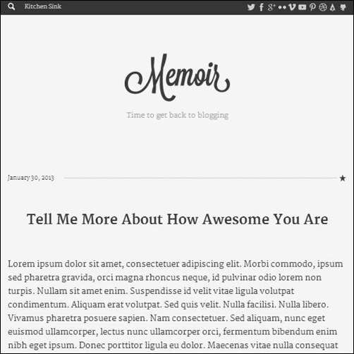 memoir