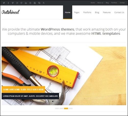 outshined html5 templates