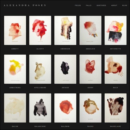 014 Art artist websites