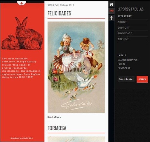 Lepores Fabulas Blogger Templates