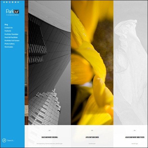 Parkour WordPress Metro Themes
