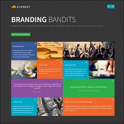 Everest WordPress Metro Themes
