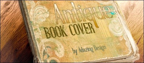 Antique Book Cover