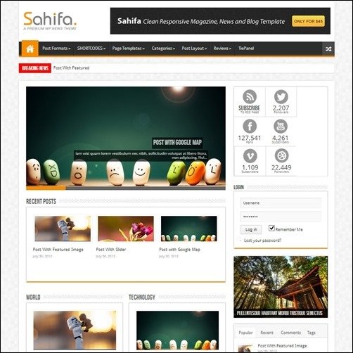sahifa-wp-theme