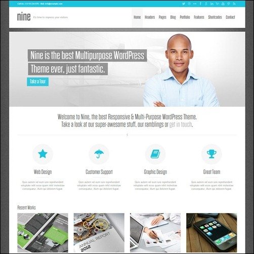 002 WordPress business theme