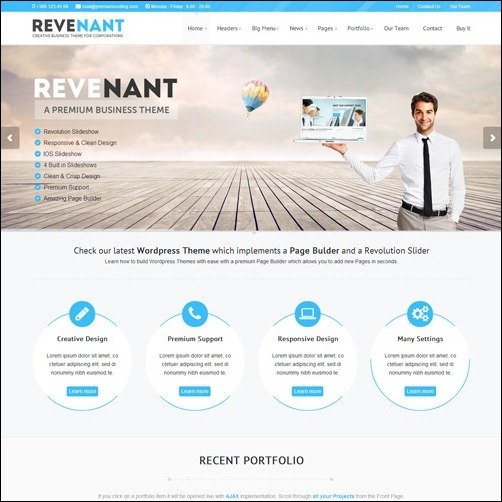 008 WordPress business theme