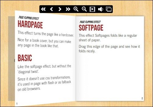 011 page flip effects