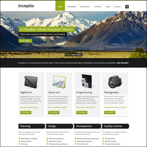 025 WordPress business theme