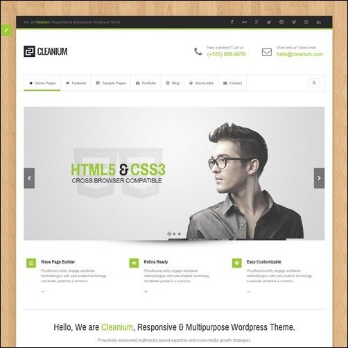 027 WordPress business theme