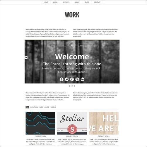 SCRN Photography Website Templates