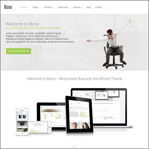 Bizoo - Responsive Business WordPress Theme