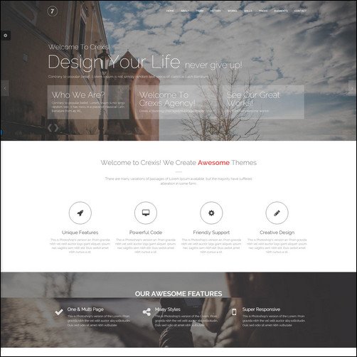 Crexis | Multi-Purpose One & Multi Page Theme