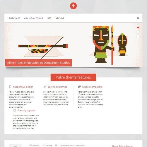 Pulire-responsive-tumblr-theme