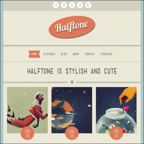 halftone-wordpress-tone