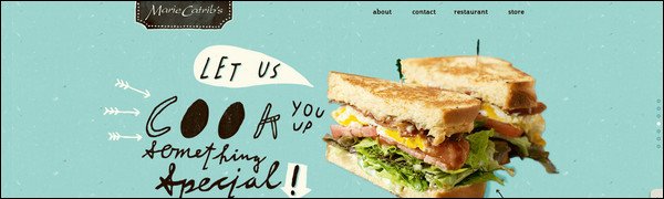 25+ Inspirational Restaurant Websites – Time To Get Hungry?
