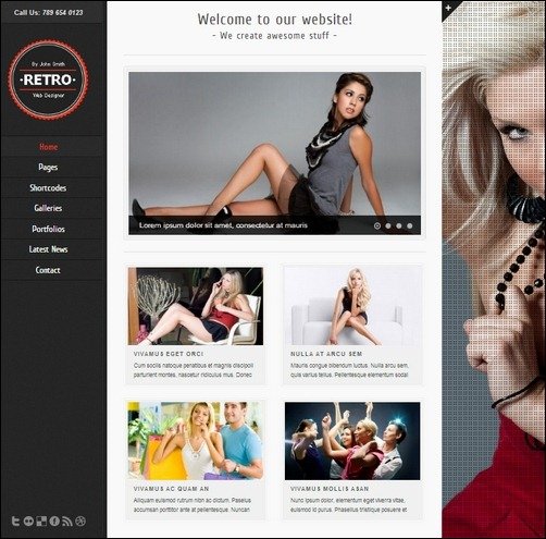 retro-premium-wordpress-template