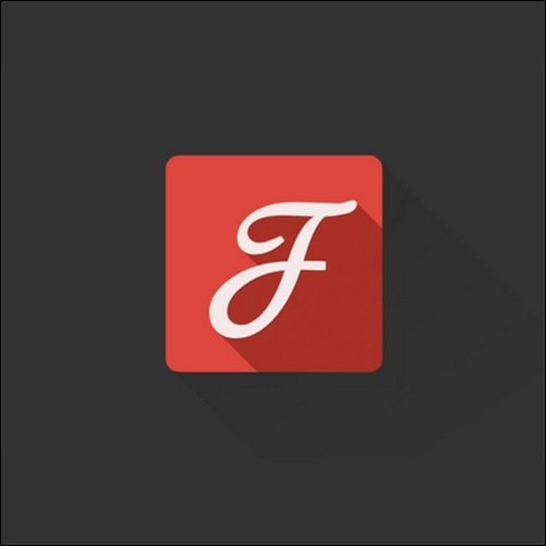 Google Fonts Flat Longshade Icon