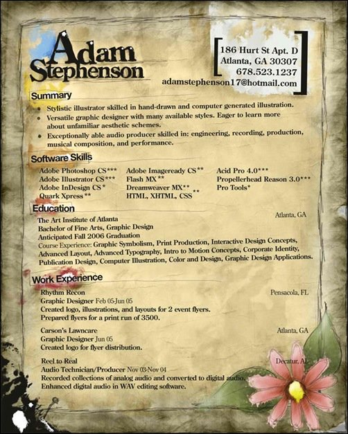 My_resume_by_WishRecurred