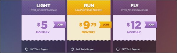 40+ Brilliant Pricing Table Designs For Increased Revenue