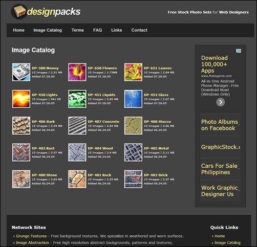 Design Packs free high quality stock photos