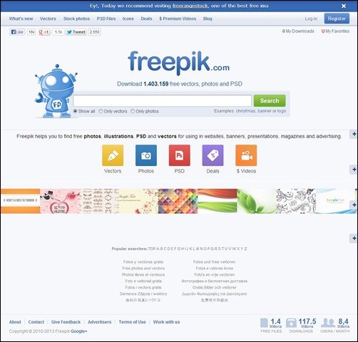 FreePik free high quality stock photos