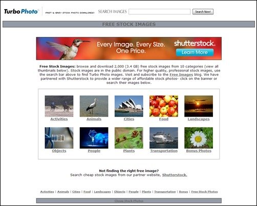 Turbo Photo stock photo websites