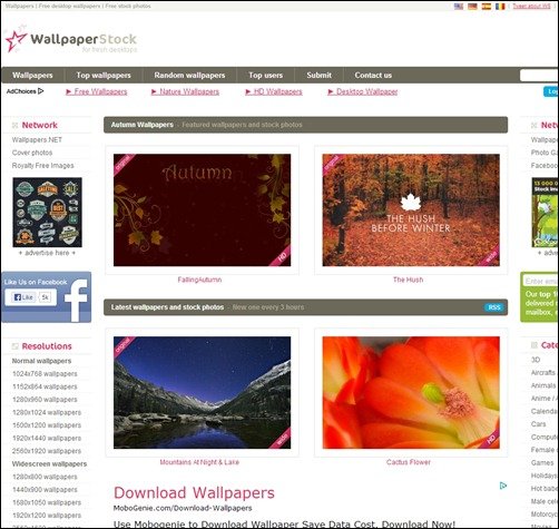 Wallpaperstock stock photo websites